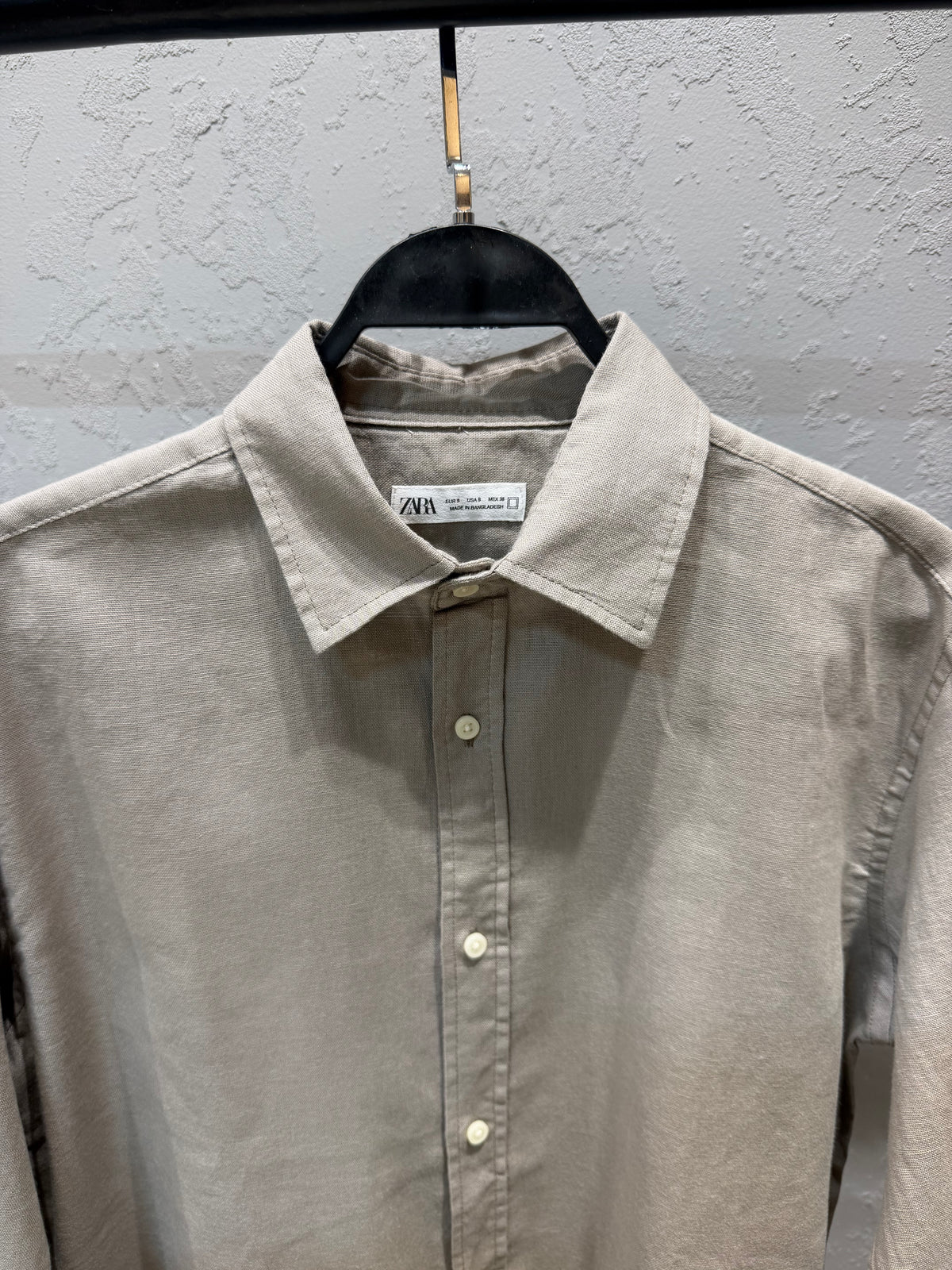 ZARA Linen Shirt – Beige