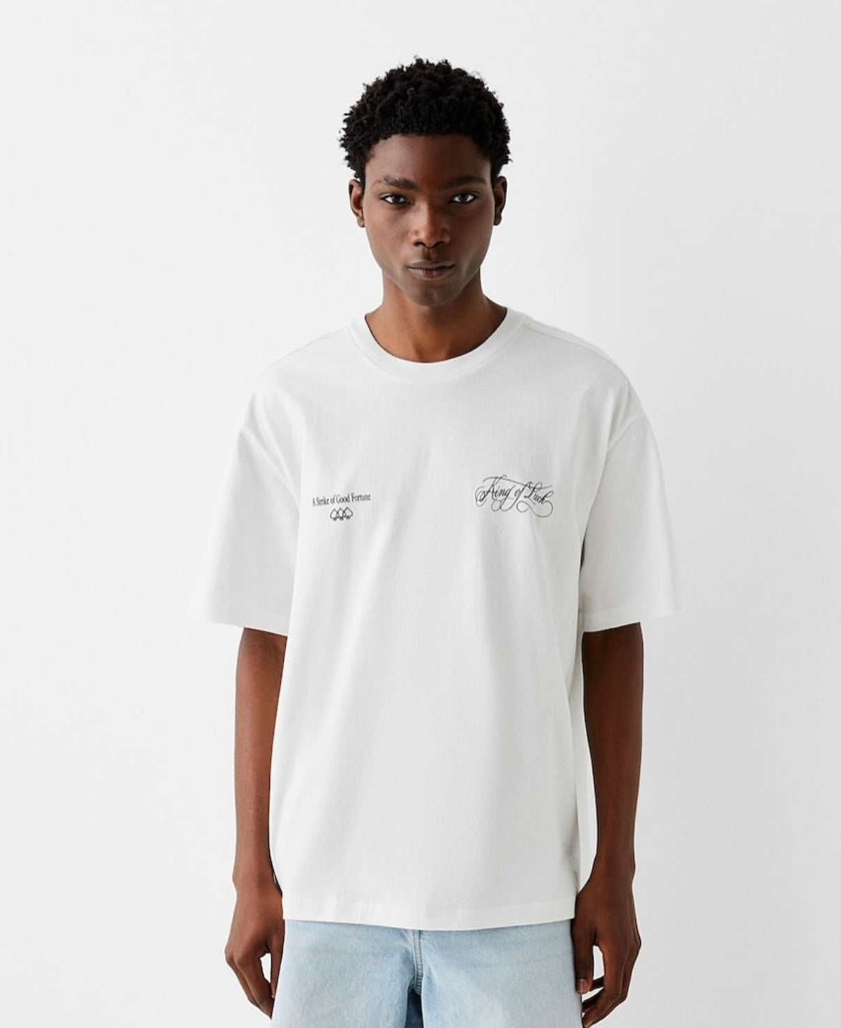 BERSHKA _ T-SHIRT