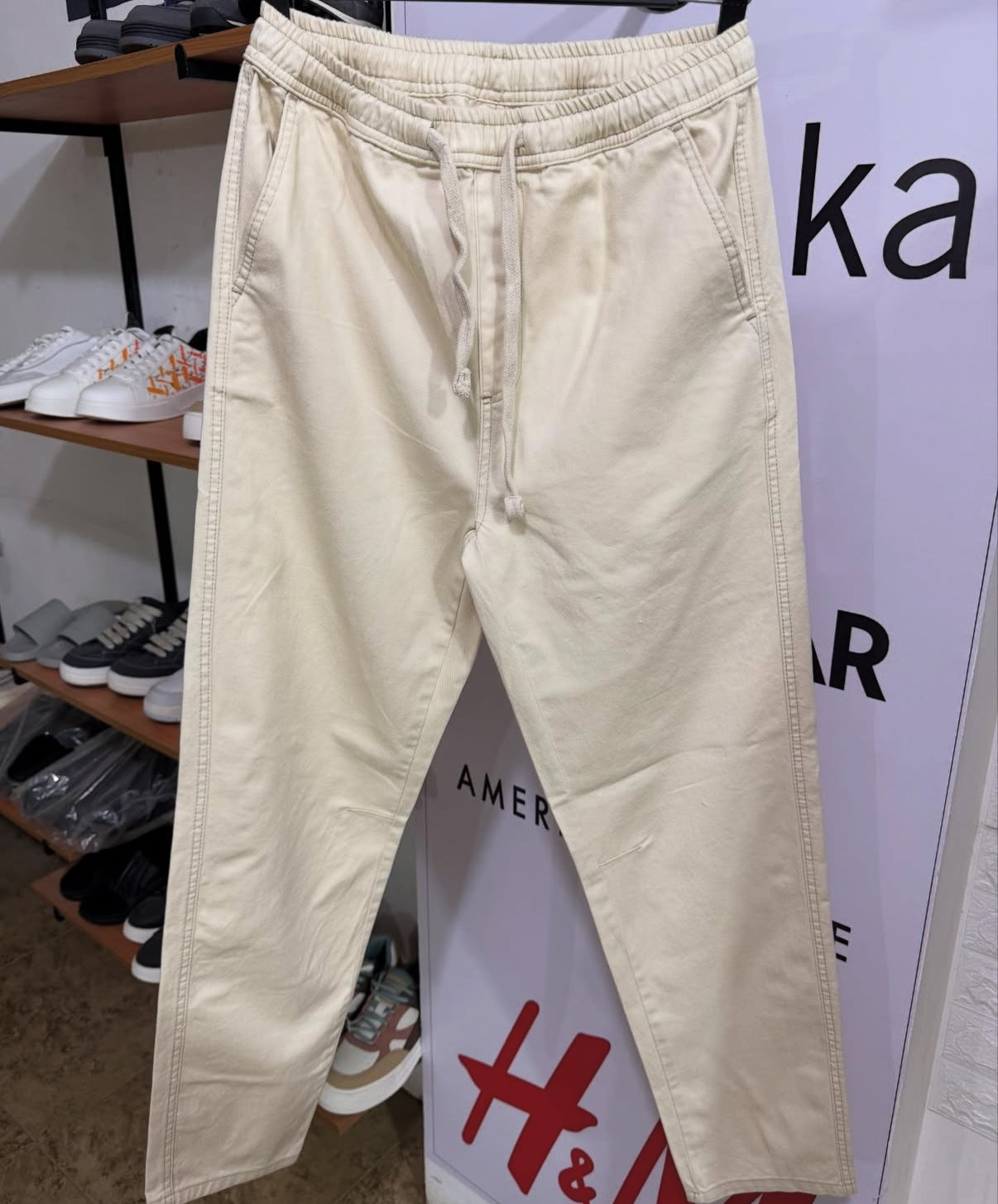ZARA _ COTTON LENIN TROUSER