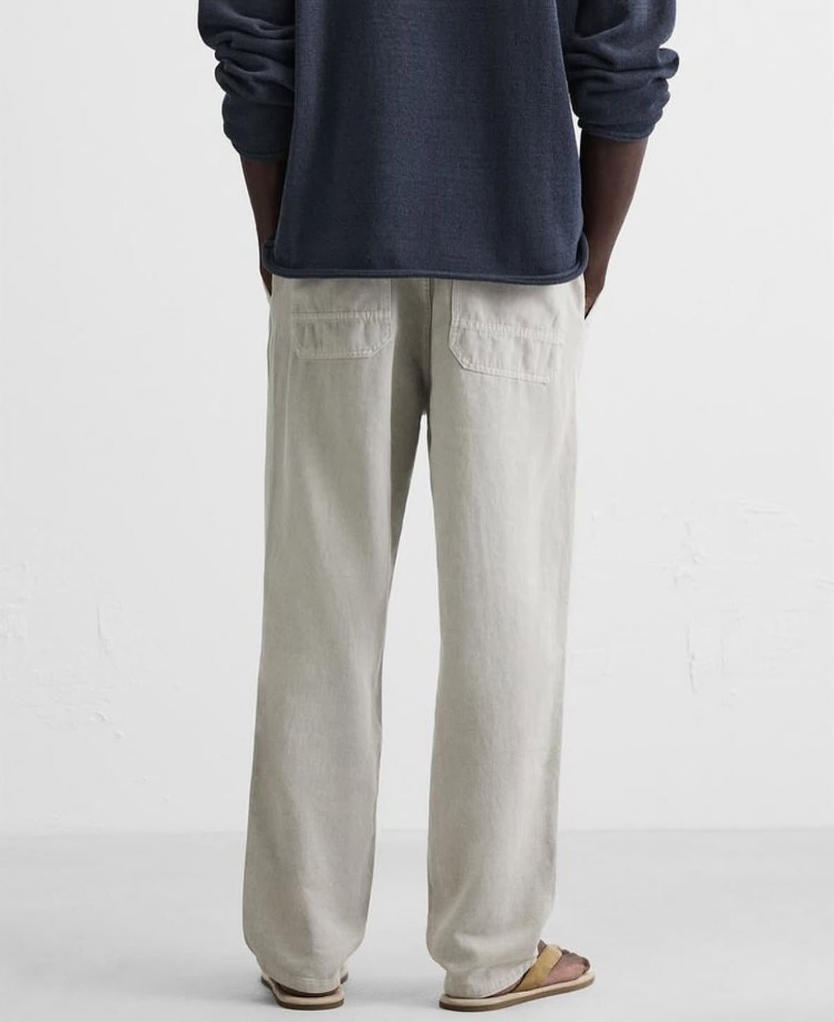 ZARA _ COTTON LENIN TROUSER