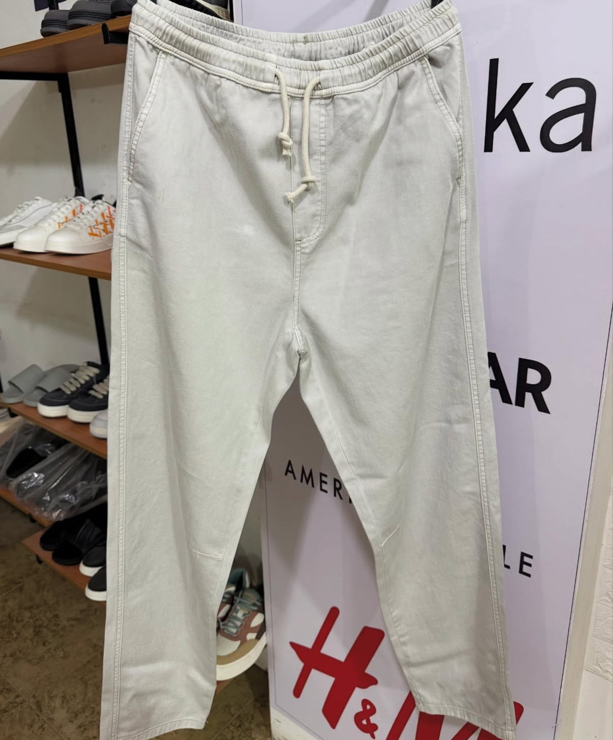 ZARA _ COTTON LENIN TROUSER