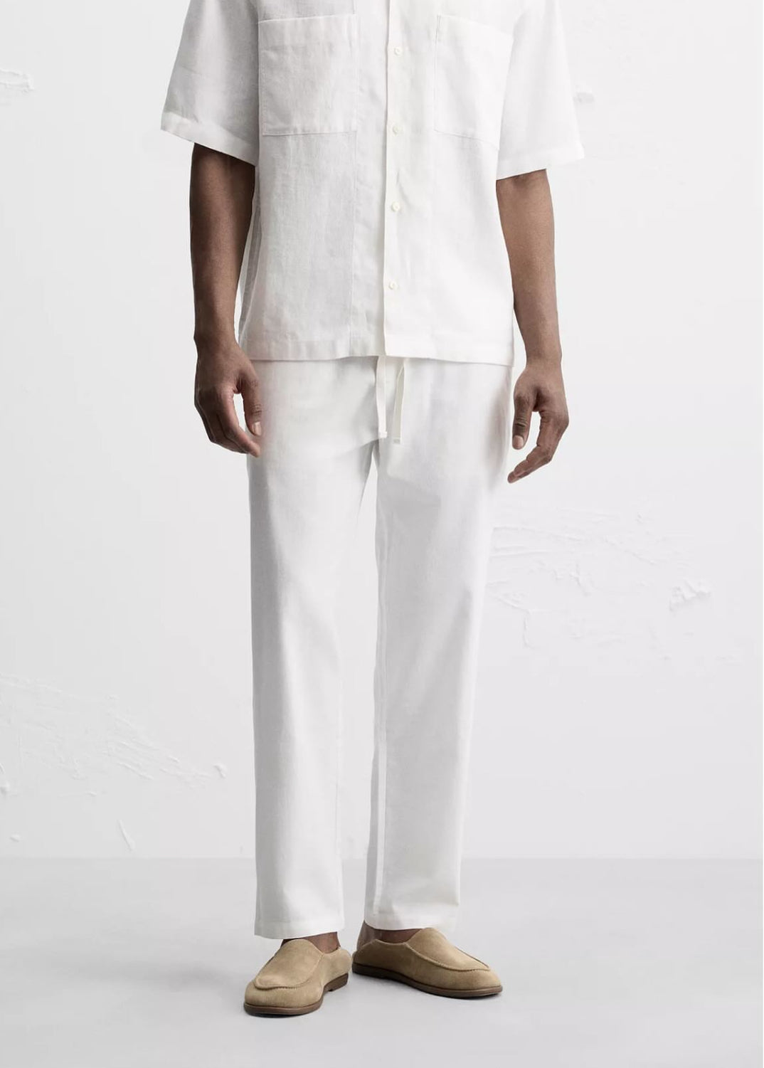 ZARA _ COTTON LENIN TROUSER