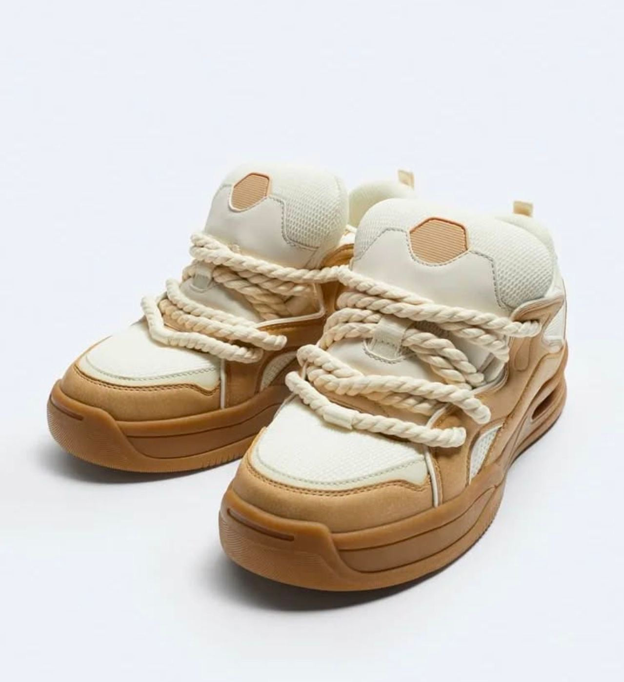 ROPE SKATE TRAINERS - ZARA