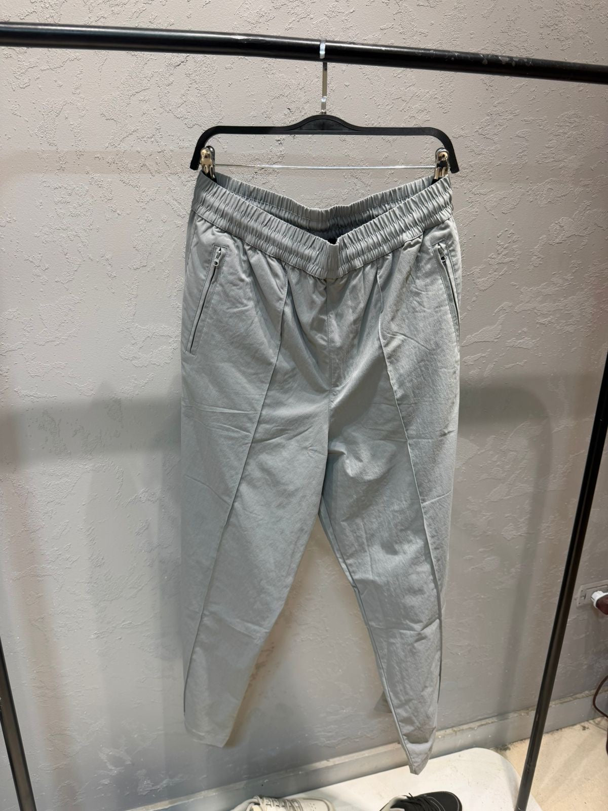 ZARA Soft Knit Trousers – Grey