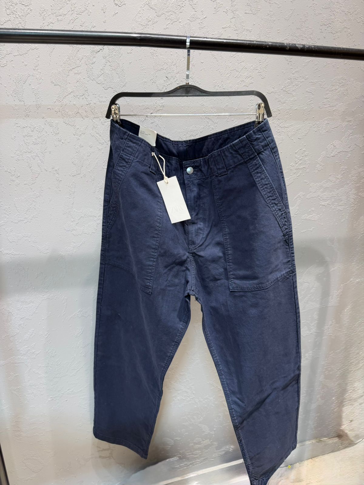 ZARA Tailored CARROT Fit Trousers