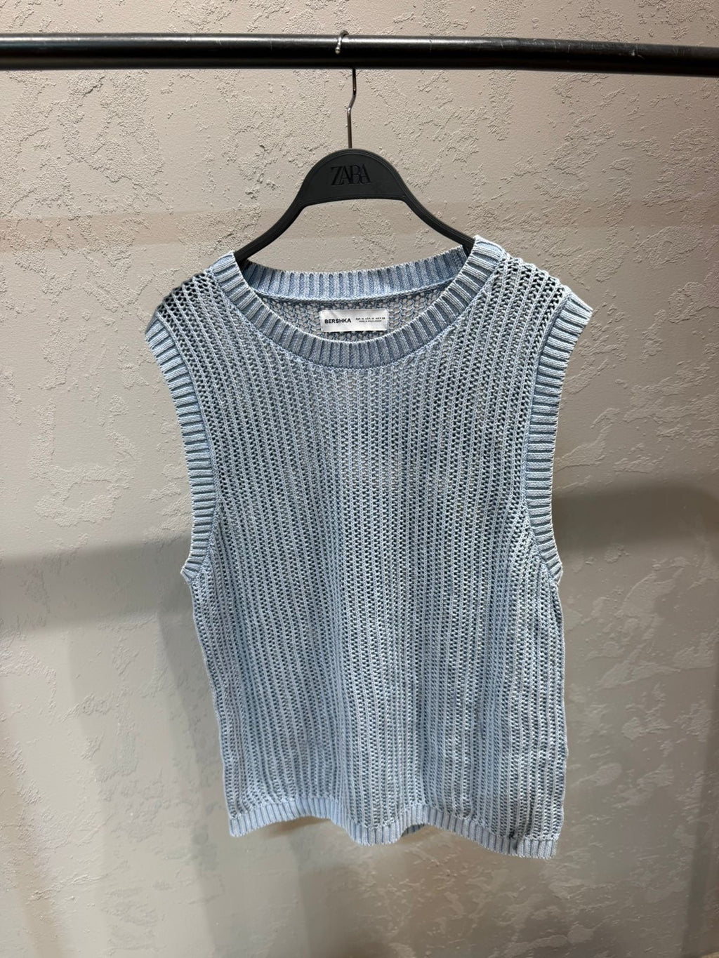 BERSHKA kintted Tank Top