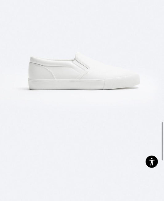 EMBOSSED TRAINERS - ZARA