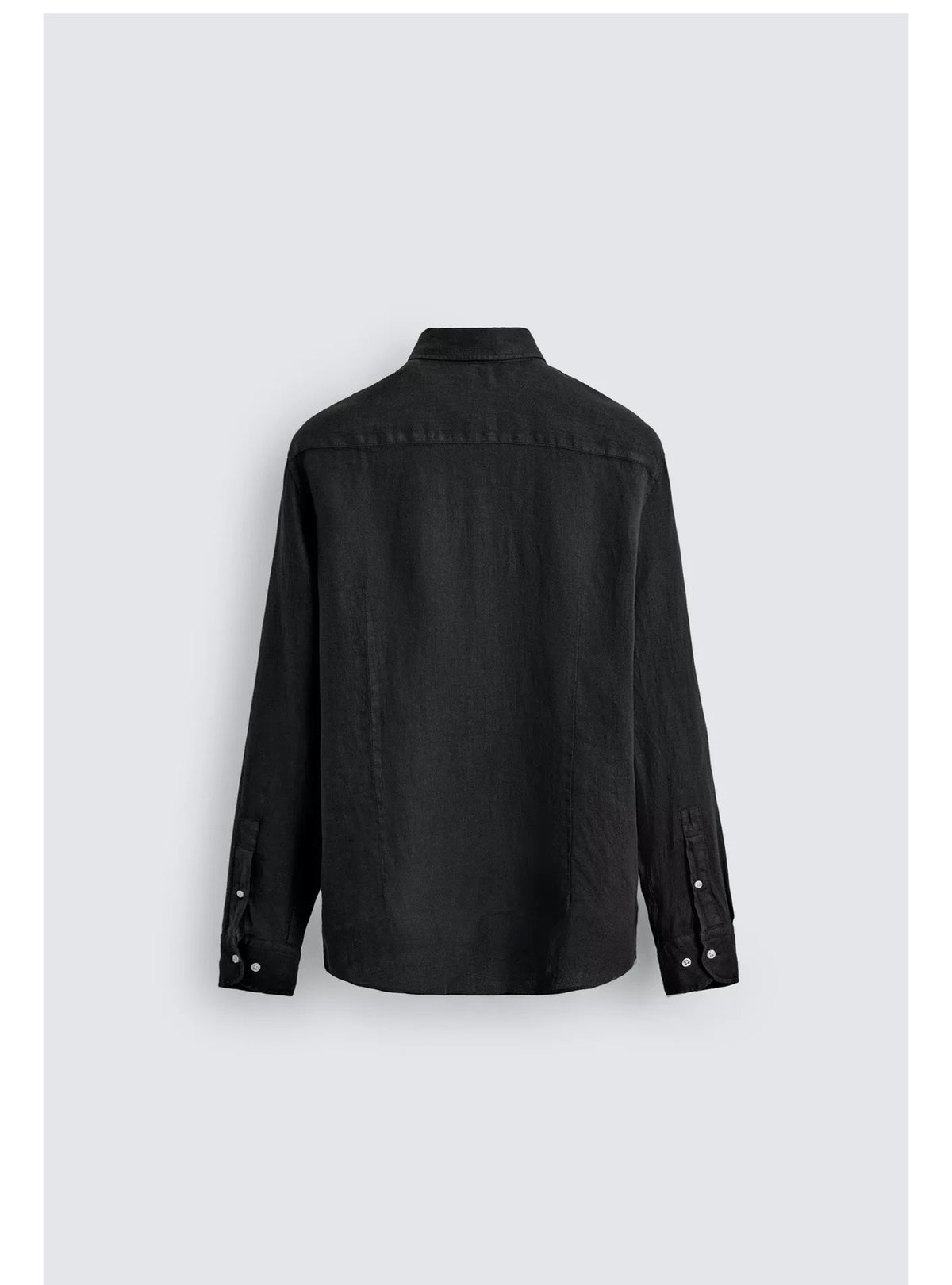 ZARA Linen Shirt – Black