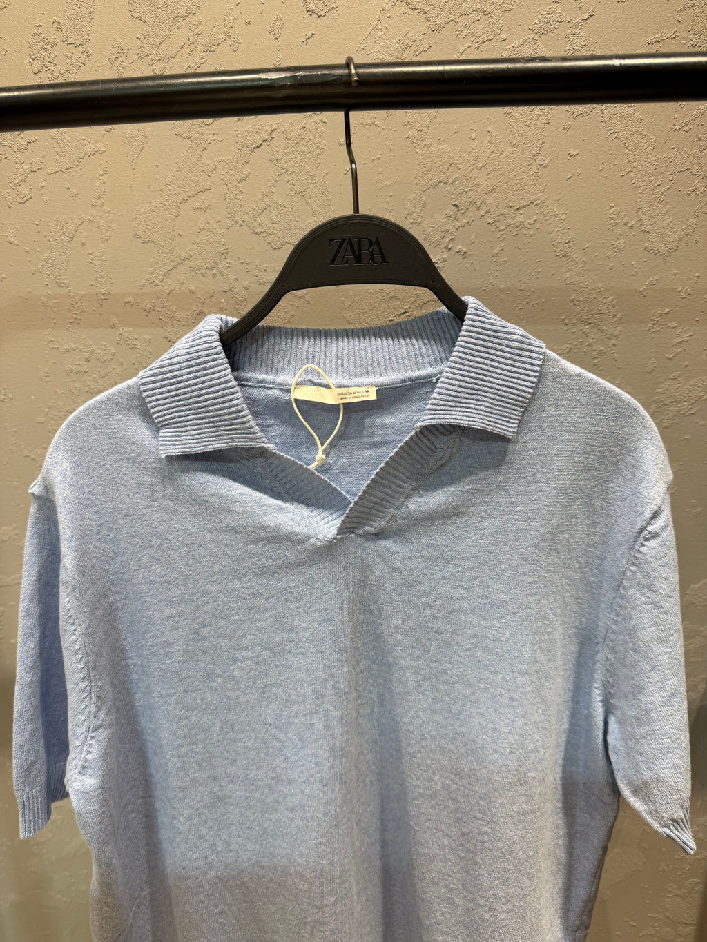 ZARA_KNITEED POLO