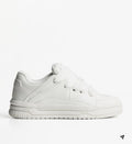 ZARA Retro Runner Sneakers – White Grey
