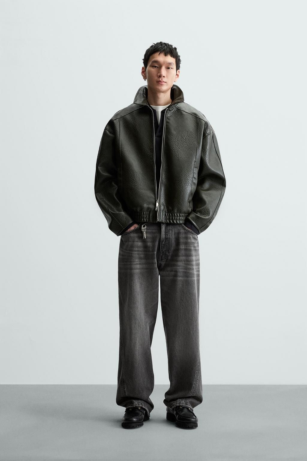 ZARA - LEATHER JACKET