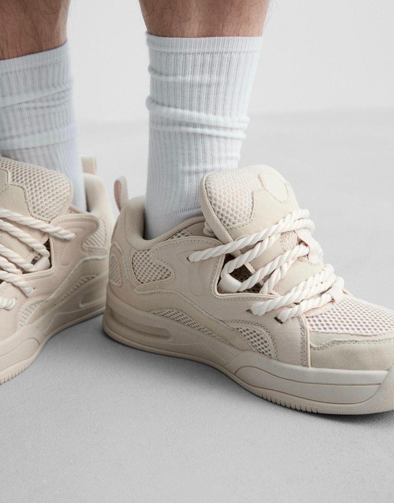 ROPE SKATE TRAINERS - ZARA