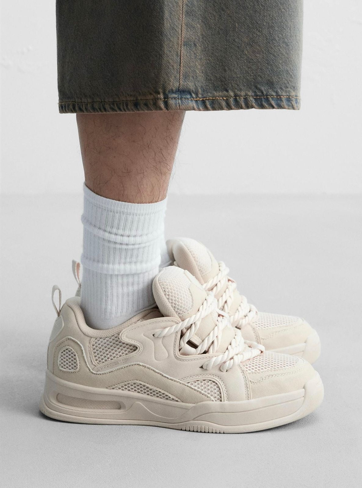 ROPE SKATE TRAINERS - ZARA