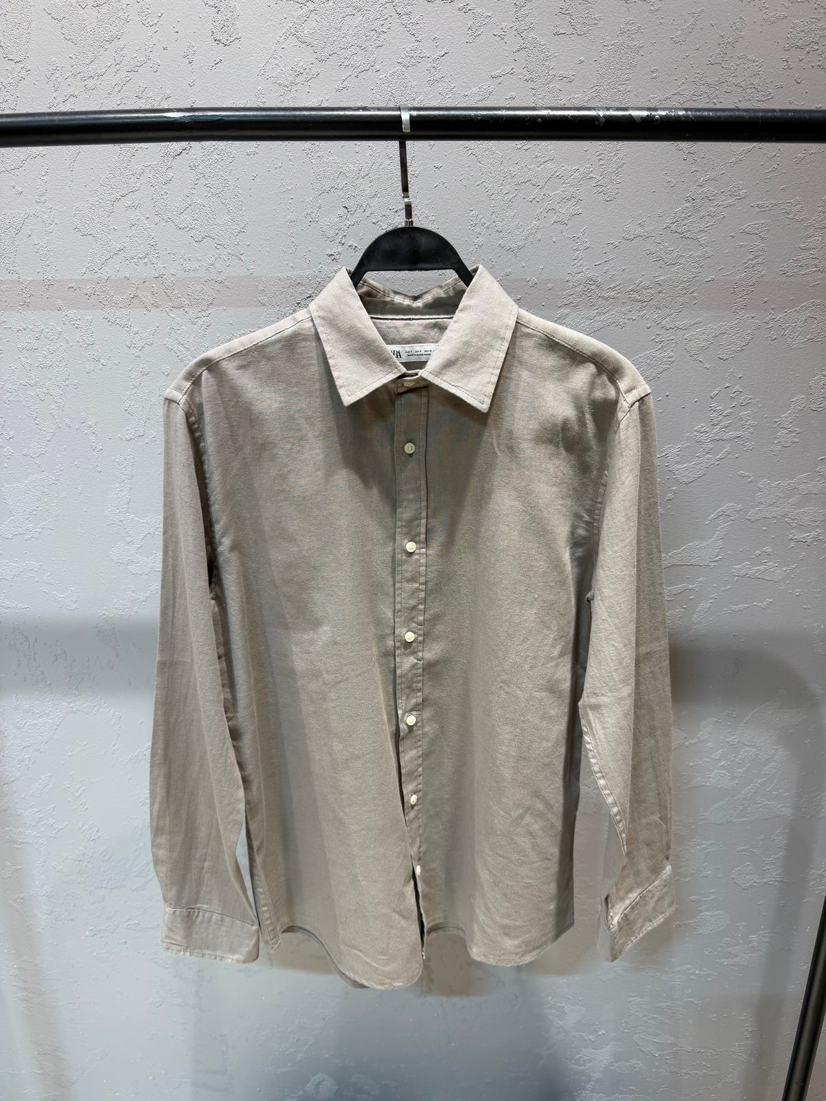 ZARA Linen Shirt – Beige