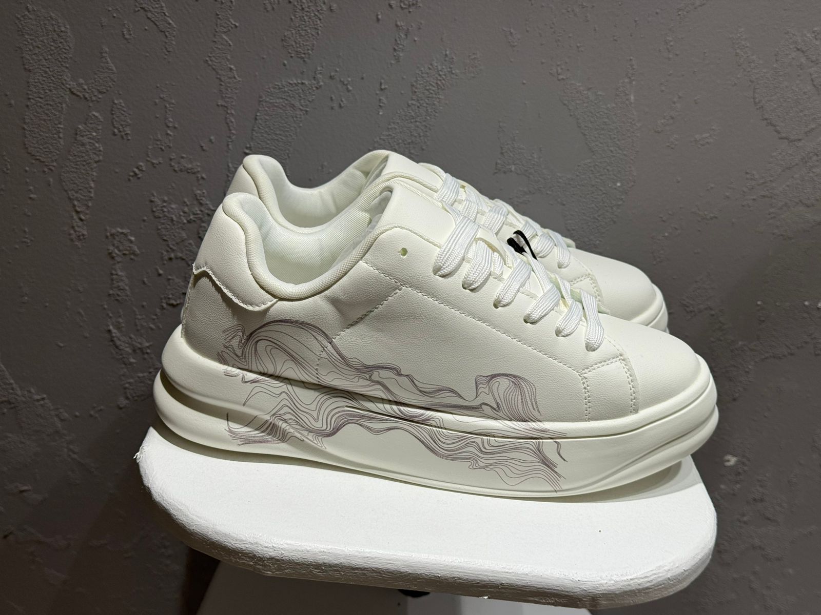 PATTERNED CHUNKY TRAINERS - ZARA