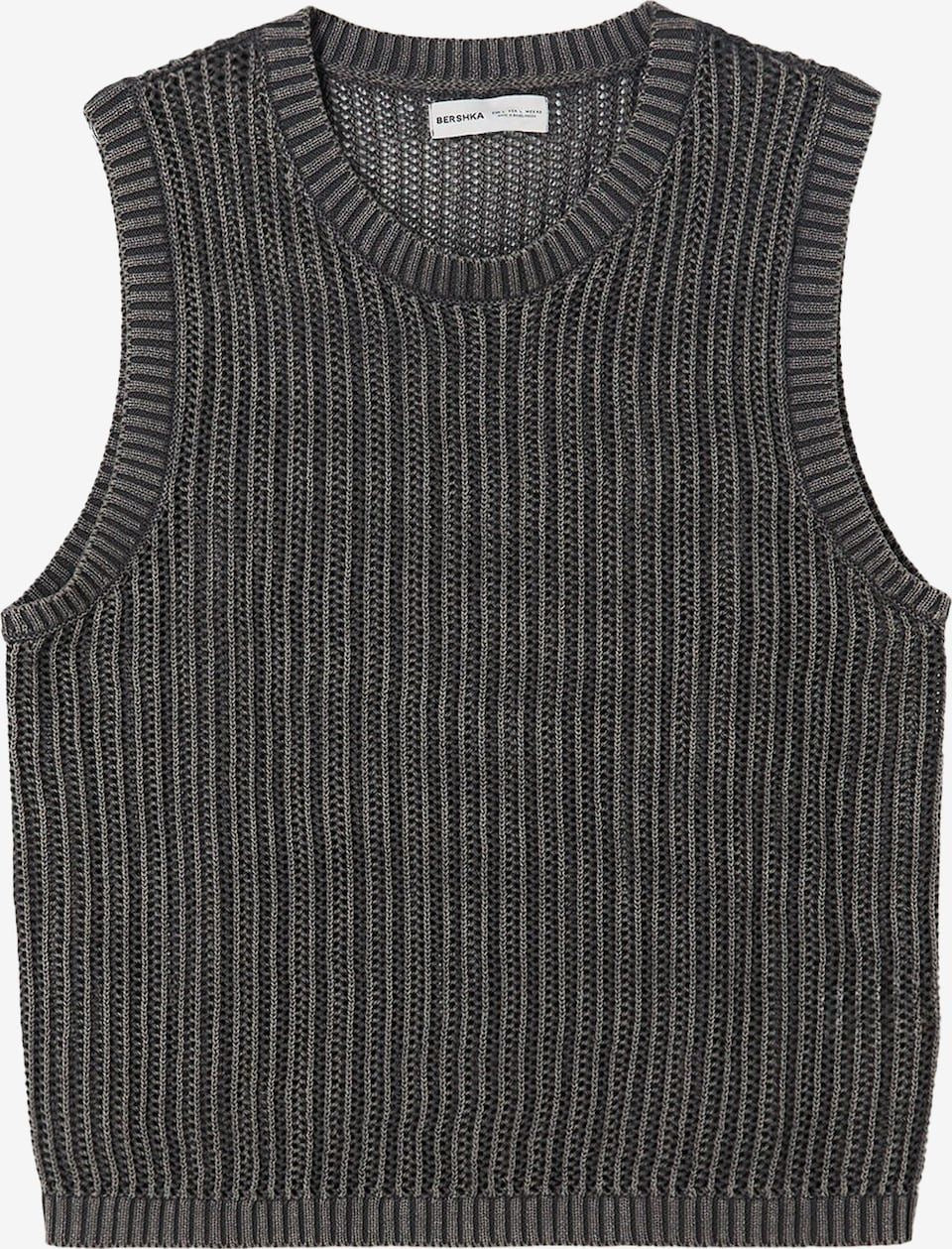 BERSHKA kintted Tank Top
