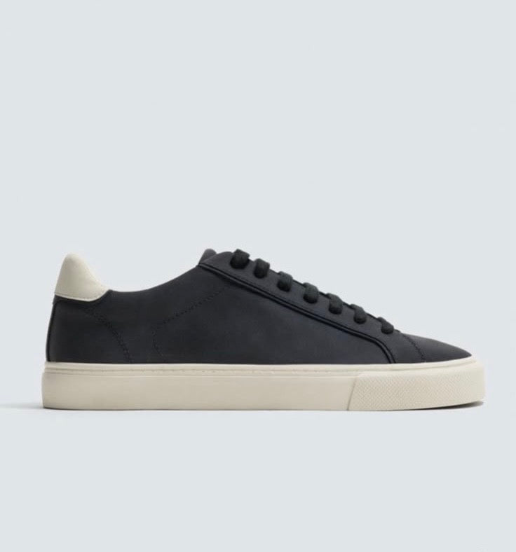 ZARA Clean Court Sneakers – Black