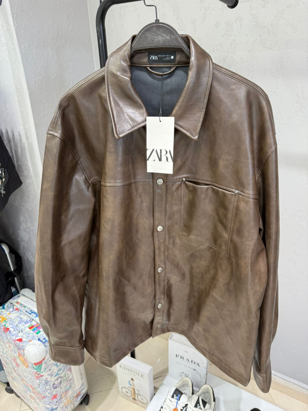 ZARA - LEATHER JACKET