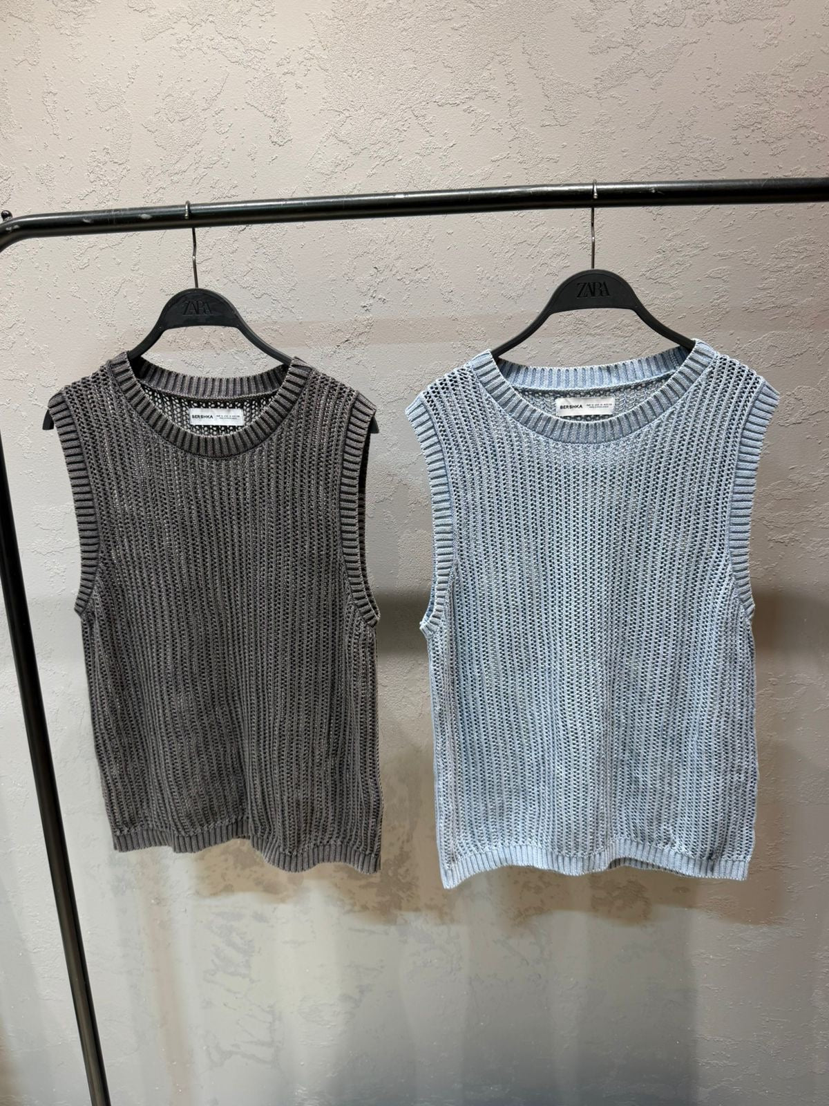 BERSHKA kintted Tank Top