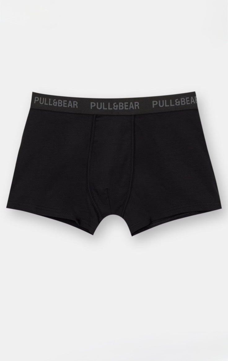 PULL&BEAR Essential Boxer Briefs (3-Pack) – Slim Waistband