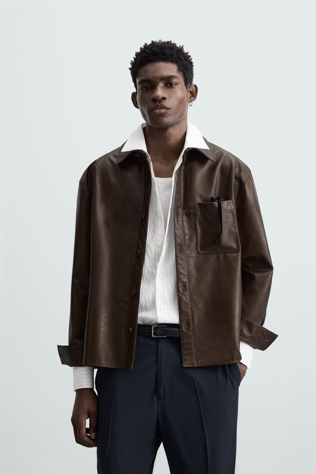 ZARA - LEATHER JACKET