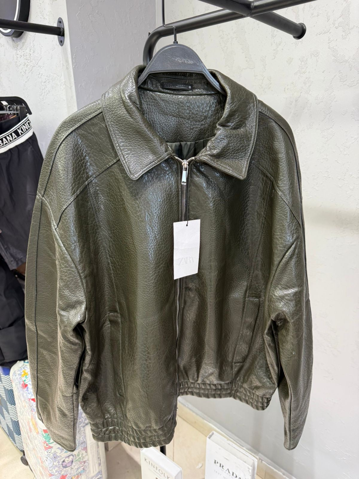 ZARA - LEATHER JACKET