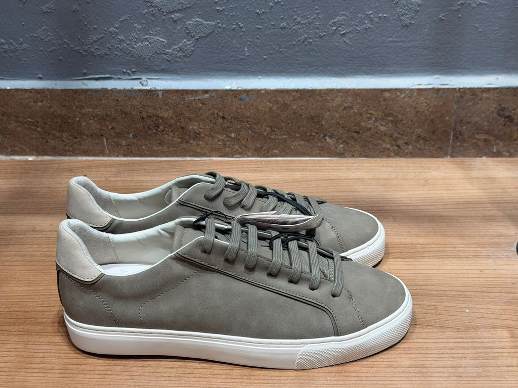 ZARA Clean Court Sneakers – Taupe