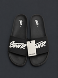 PULL&BEAR Everyday Slide Sandals – Black