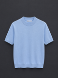 ZARA Essential Slim Fit T-Shirt – Sky Blue