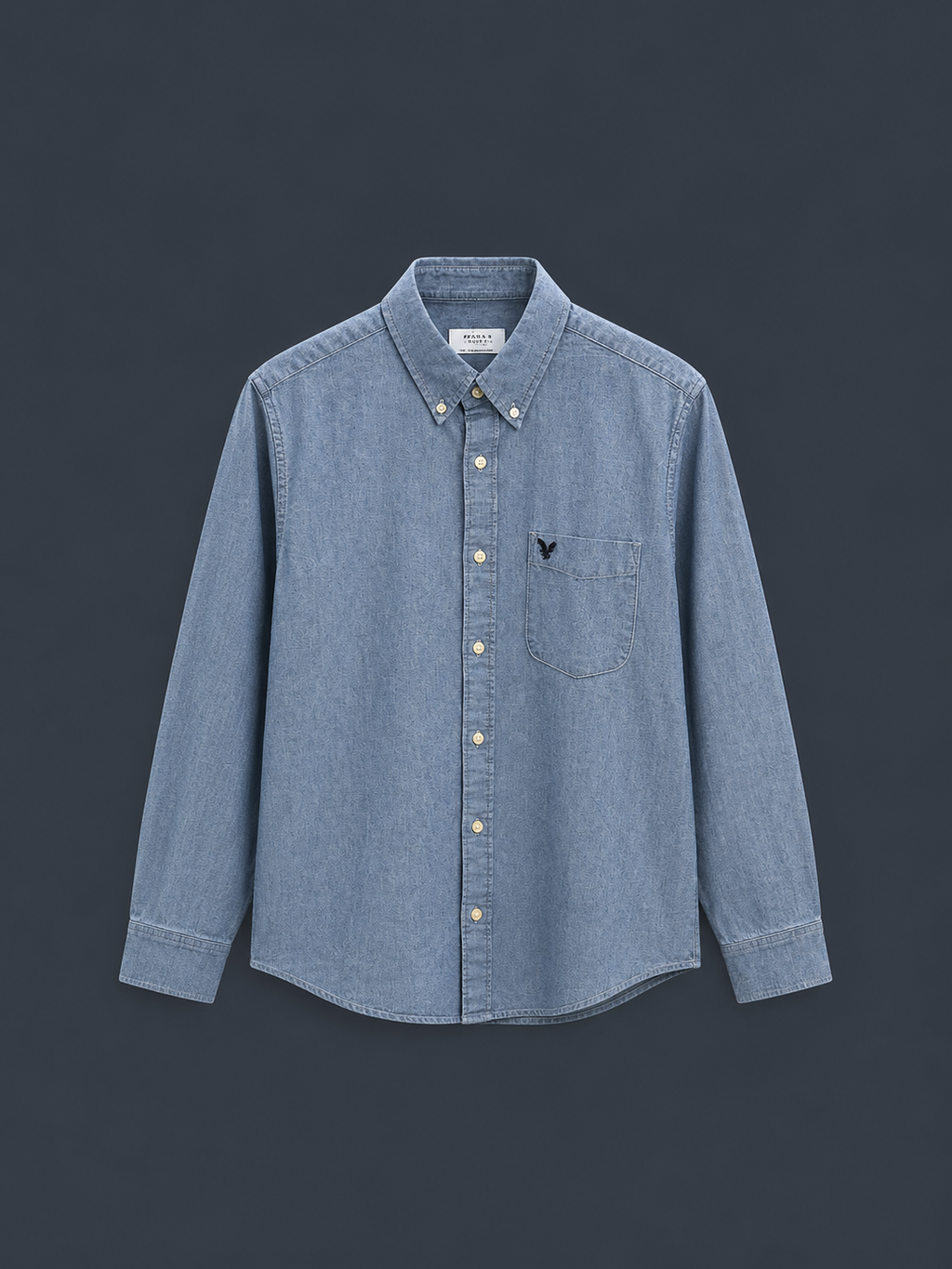 A|E Premium Slim Fit Shirt – Oxford Blue