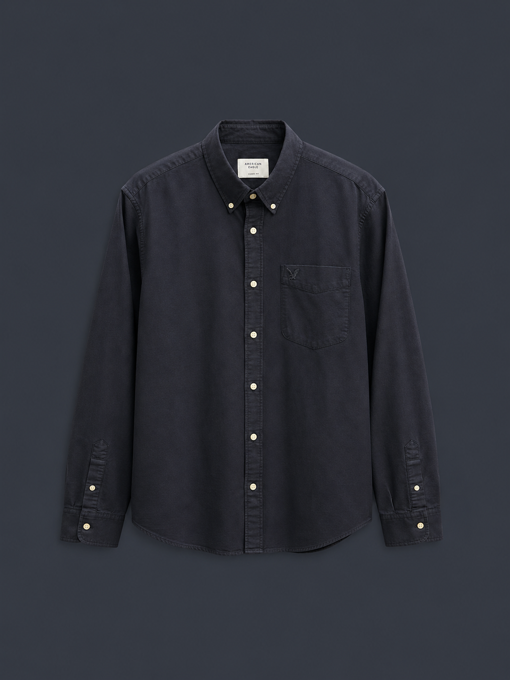 A|E Premium Slim Fit Shirt – Midnight Black