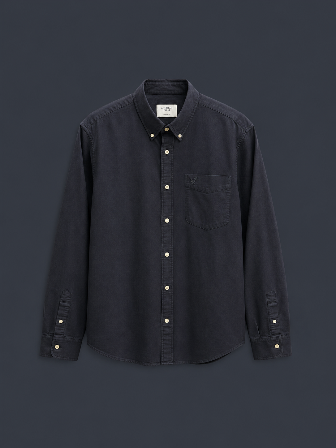 A|E Premium Slim Fit Shirt – Midnight Black