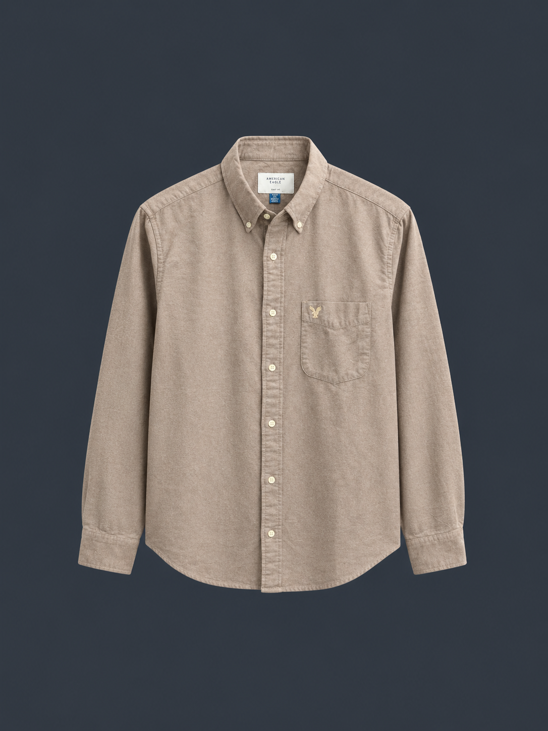 A|E Premium Slim Fit Shirt – Sand Beige