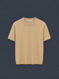 ZARA Essential Slim Fit T-Shirt – Sand