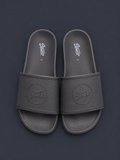 PULL&BEAR Coast Slide Sandals – Dark Grey
