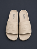 PULL&BEAR Coast Slide Sandals – Cream