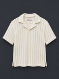 ZARA Resort Textured Shirt – Ivory