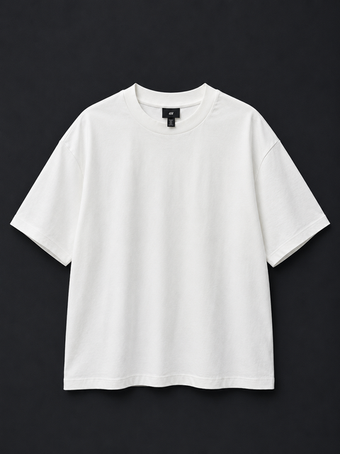 H&M Essential T-Shirt – White