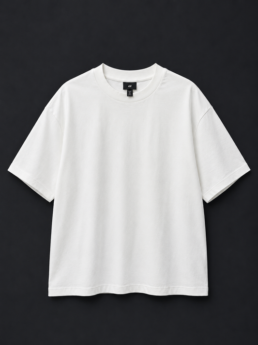 H&M Essential T-Shirt – White