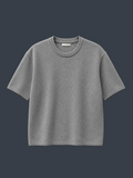 ZARA Essential Crew Neck T-Shirt – Light Grey