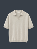 ZARA Knitted Polo – Beige