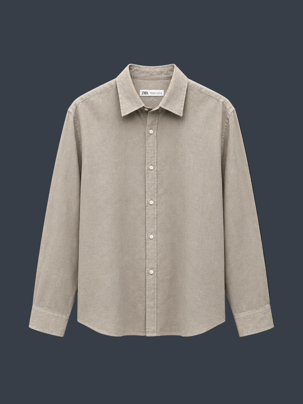 ZARA Linen Shirt – Beige