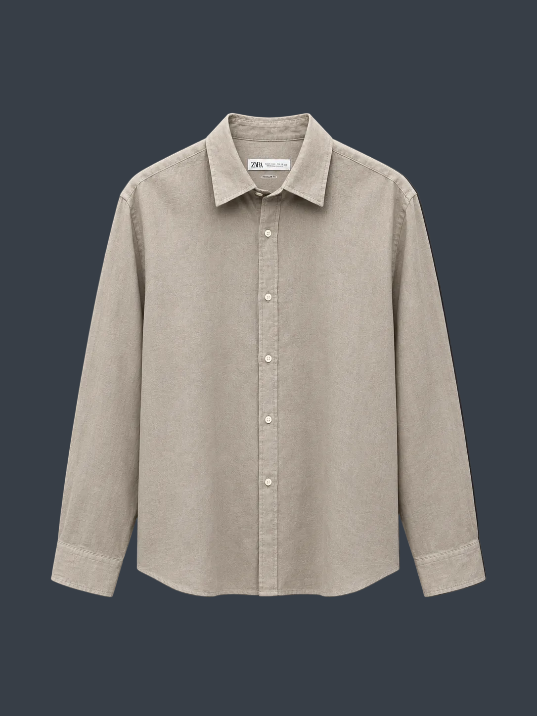 ZARA Linen Shirt – Beige