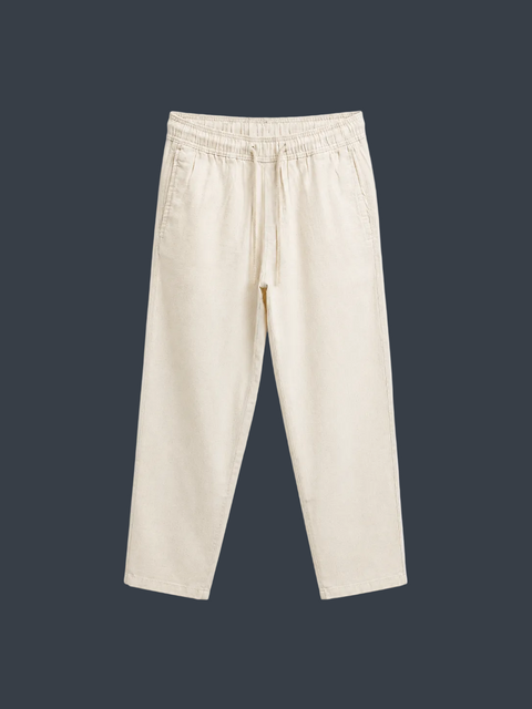 ZARA Cotton Linen Trousers – Creamy Beige