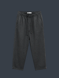 ZARA Cotton Linen Trousers – Black