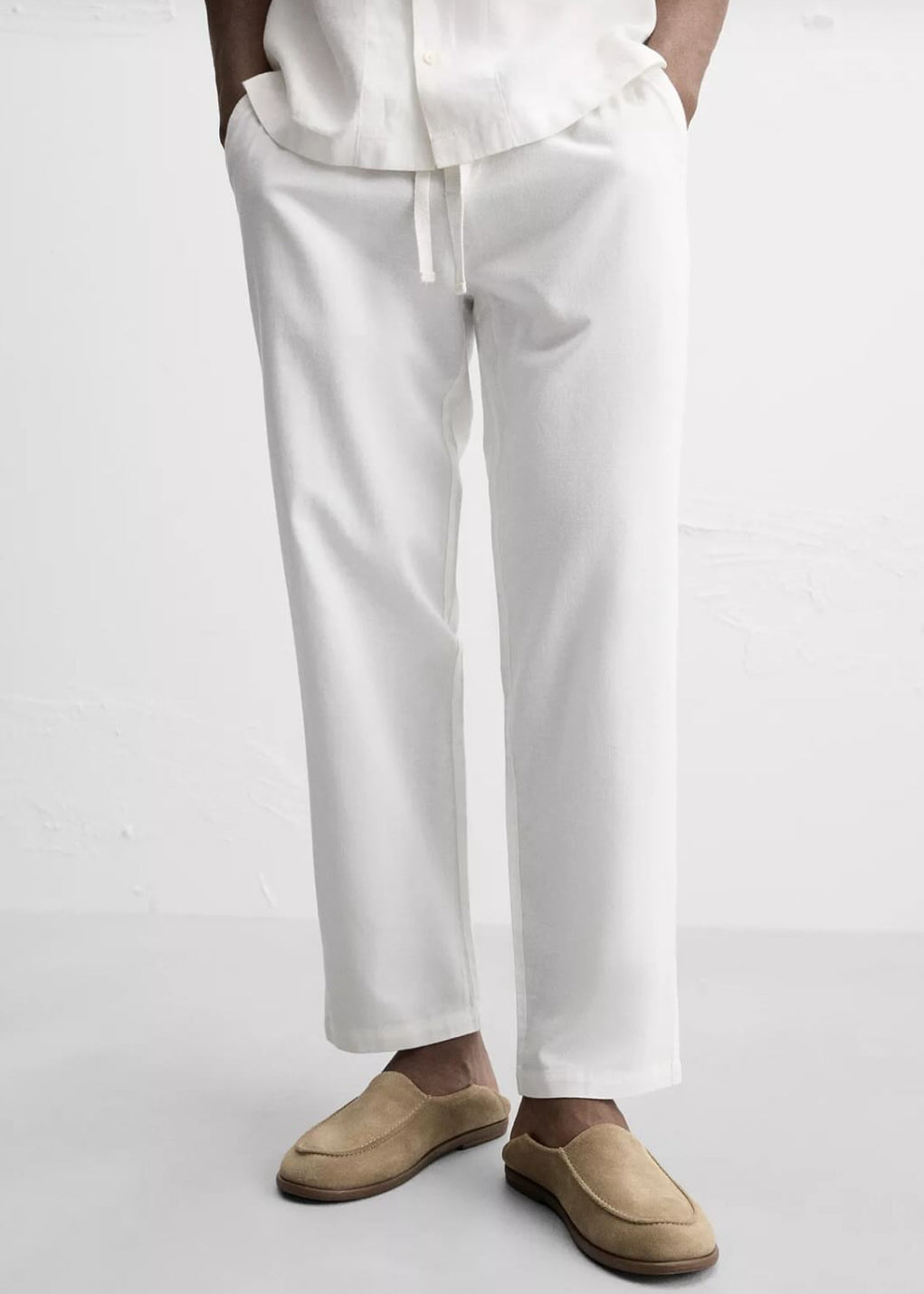 ZARA _ COTTON LENIN TROUSER