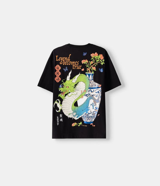 BERSHKA _ T-SHIRT
