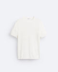 ZARA Essential Crew Neck T-Shirt - WHITE