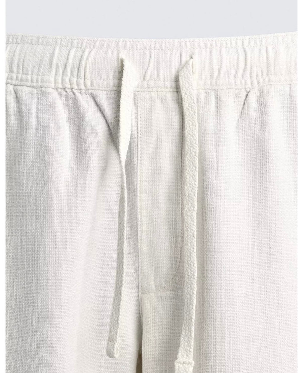 ZARA Cotton Linen Trousers – Off White
