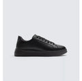 ZARA Minimal Leather Sneakers – Black